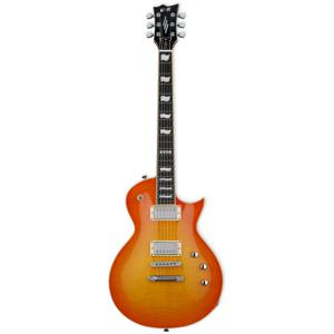 ESP E-II Eclipse Full Thickness Vintage Honey Burst met Seymour Duncan elementen inclusief koffer