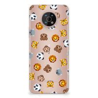 TPU bumper voor Nokia G50 Dieren Emojis - thumbnail