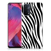 OPPO A93 5G TPU Hoesje Zebra - thumbnail