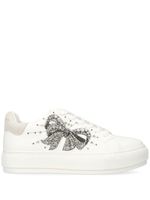 Kurt Geiger London baskets Laney à ornements en cristal - Blanc - thumbnail