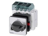 Belastbare scheidingsschakelaar Zwart 4-polig 16 mm² 16 A 1x NO, 1x NC 690 V/AC Siemens 3LD30501TL11