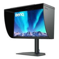 BenQ SW272U Photographer Monitor (AQcolor Technologie, 27 inch, 4K UHD, AdobeRGB/DCI-P3/Display P3, 16 bit 3D LUT, 1,07 miljard kleuren, Wireless hotkey-puck, Compatibel met MacBook/Windows)