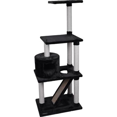 Krabpaal Forza Zwart 60 x 40 x 151,5 cm Flamingo Zwart