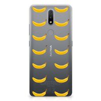 Nokia 2.4 Siliconen Case Banana - thumbnail