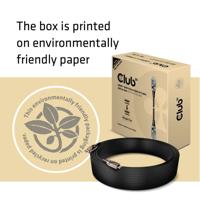 club3D HDMI Aansluitkabel HDMI-A stekker, HDMI-A stekker 50.00 m Zwart CAC-1391 Halogeenvrij, High Speed HDMI met ethernet, Vlambestendig HDMI-kabel