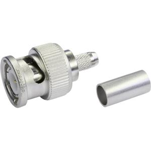 Telegärtner J01002M1288Y J01002M1288Y BNC-connector Stekker, recht 75 Ω 1 stuk(s)