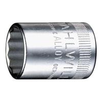 Stalen doelen 01530024 40aD dopsleutelinzetstukken 1/4, SW 3/8 inch