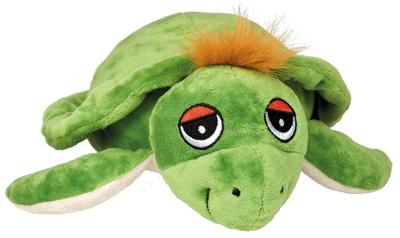 Welliebellies magnetronknuffel schildpad groot 35 cm groen