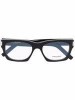 Saint Laurent Eyewear lunettes de vue à monture d'inspiration wayfarer - Noir