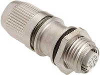 Harting 21 03 381 2425 Sensor-/Aktor-Steckverbinder, unkonfektioniert M12 Buchse, gerade Polzahl: 4