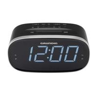 GRUNDIG Sonoclock 3100 wekker met radiofunctie, FM-tuner, wekfunctie, automatische slaaptijd, sluimerfunctie, alarmsignaal, led-display, zwart