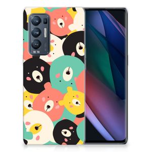 OPPO Find X3 Neo Telefoonhoesje met Naam Bears