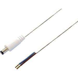 BKL Electronic Laagspannings-aansluitkabel Laagspanningsstekker - Open kabeleinde 5.5 mm 2.5 mm 2.00 m 1 stuk(s)