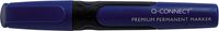 Q-CONNECT premium permanent marker, 3 mm, ronde punt, blauw