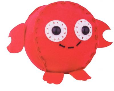 Free and Easy hobby naaiset krab rood Free and Easy hobby naaiset krab rood