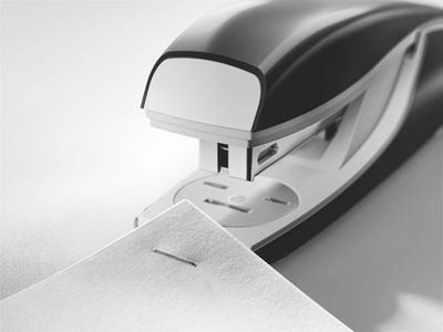 Leitz 5502 New NeXXt WOW 5502-10-36 Nietmachine Blauw (metallic) Nietcapaciteit: 30 vel (80 g/m²)