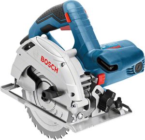 Bosch GKS 165 16,5 cm Zwart, Blauw, Rood, Zilver 4900 RPM 1100 W