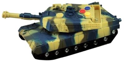 Toi Toys militaire tank met licht en geluid 17 cm groen/ geel Toi Toys militaire tank met licht en geluid 17 cm groen/ geel