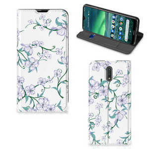 Nokia 2.3 Uniek Smart Cover Blossom White