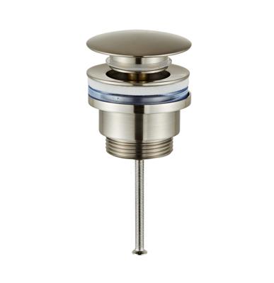 Saniclear Exclusive RVS look clickwaste afvoerplug Saniclear Exclusive RVS look clickwaste afvoerplug