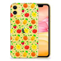 Apple iPhone 11 Siliconen Case Fruits