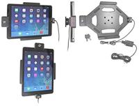 Brodit Apparaathouder 536577 | Made in Sweden | met oplaadfunctie voor tablets - Apple iPad 5e generatie (A1822, A1823), iPad 9.7 New, iPad 9.7 6e Gen (A1893, A1954) en meer