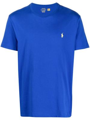 Polo Ralph Lauren T-shirt met geborduurd logo - Blauw