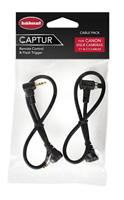 Hähnel Captur Kabel Pack afstandsbediening voor Canon, timer en Pro Module/reservekabel