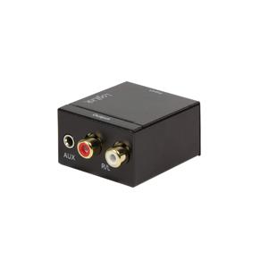 LogiLink CA0101 audio-omzetter Zwart