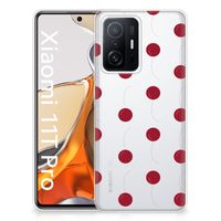 Xiaomi 11T | 11T Pro Siliconen Case Cherries - thumbnail