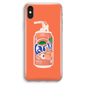 S(peach)less: iPhone XS Max Transparant Hoesje