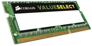 Corsair Value Select Werkgeheugenmodule voor laptop DDR3L 8 GB 1 x 8 GB 1600 MHz 204-pins SO-DIMM CL11 CMSO8GX3M1C1600C11