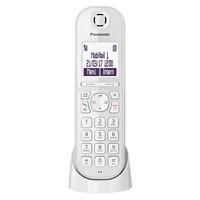 Panasonic KX-TGQ200GW DECT IP-telefoon (draadloos, compatibel met CAT-iq 2.0, handsfree-modus, nummervergrendeling, Eco-Plus, digitale telefoon) wit