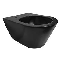 Sanifun Stereo rimless wandcloset zonder zitt. mat-zwart