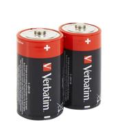 Verbatim C-alkalinebatterij - 1.5V / C-LR14, 2 stuks