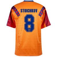 Meyba - Barcelona Retro Voetbalshirt 1991-1992 + Stoichkov 8 - thumbnail