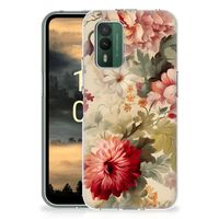 TPU Case voor Nokia XR21 Bloemen