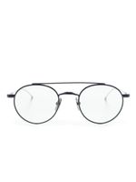 Thom Browne Eyewear lunettes de vue à monture ronde - Argent