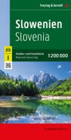 Wegenkaart - landkaart Slovenië - Slowenien 1:200.000 | Freytag & Bern