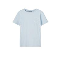 LMTD T-shirt Victor van biologisch katoen lichtblauw