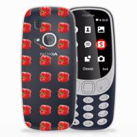 Nokia 3310 (2017) Siliconen Case Paprika Red