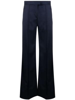 SA SU PHI Wollen flared broek - Blauw