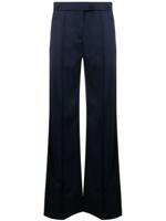 SA SU PHI Wollen flared broek - Blauw