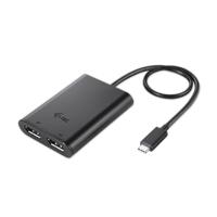 i-tec USB-C Dual 4K/60Hz (single 8K/30Hz) DP Video Adapter