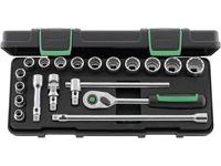 Stahlwille 45/14/5I QR KN 96021180 Dopsleutelset 3/8 (10 mm) 19-delig