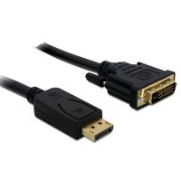 DisplayPort naar DVI 24+1 kabel Adapter - thumbnail