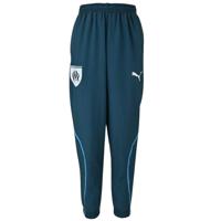 PUMA Olympique Marseille Pre-Match Trainingsbroek Woven 2024-2025 Donkerblauw Lichtblauw Wit - thumbnail