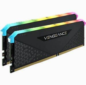 Corsair Vengeance RGB RS DDR4 Werkgeheugenset voor PC DDR4 32 GB 2 x 16 GB Non-ECC 3200 MHz 288-pins DIMM CL16-20-20-38 CMG32GX4M2E3200C16