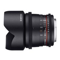 Samyang 10mm T3.1 ED AS NCS CS FT-mount VDSLR objectief