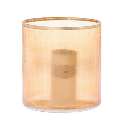 Windlicht Blair oranje 25cm Windlicht Blair oranje 25cm